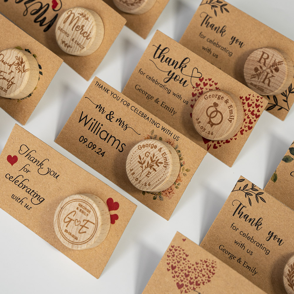 Wedding Supply List - Rolha de garrafa de vinho para