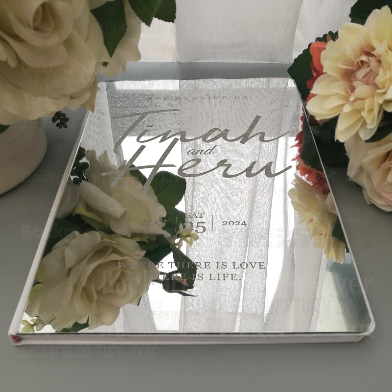 Wedding Supply List - Livro de Visitas Personalizado para Casamento