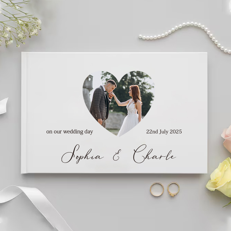 Wedding Supply List - Livro de visitas personalizado para presente