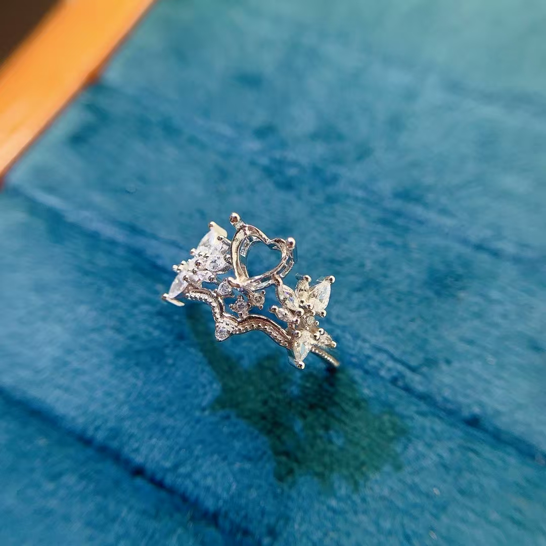 Deslumbrante anel de prata con - Supplier Wedding avaliação e preço