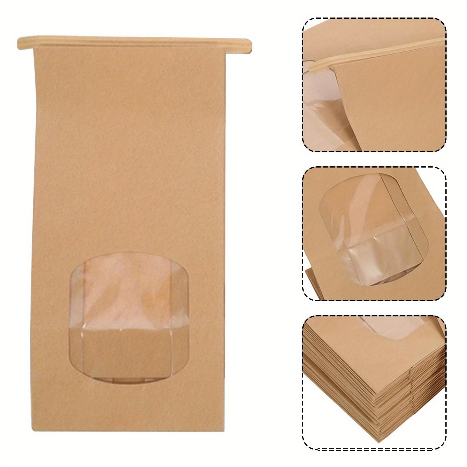 30 Sacos de Papel Marrom com J - Wedding Supply Company avaliação e preço