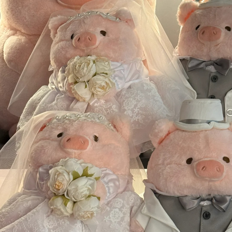 Lulu o piggy enlatado porco oc - Wedding Lulu avaliação e preço