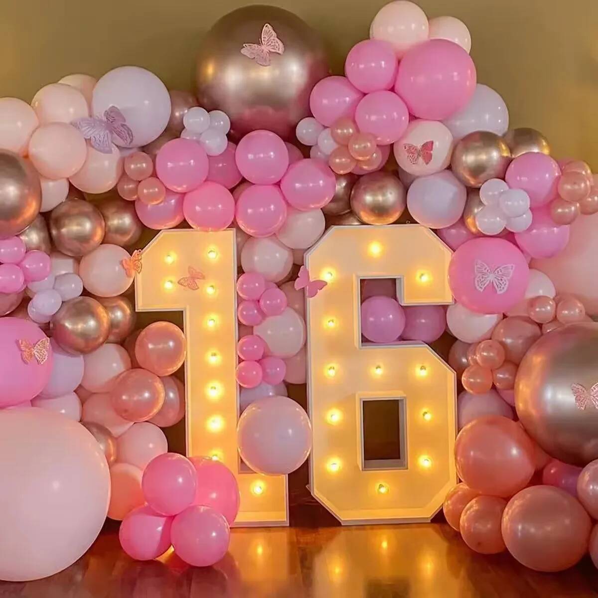 Luz LED Gigante em Formato de  - Confetti Balloon Set avaliação e preço