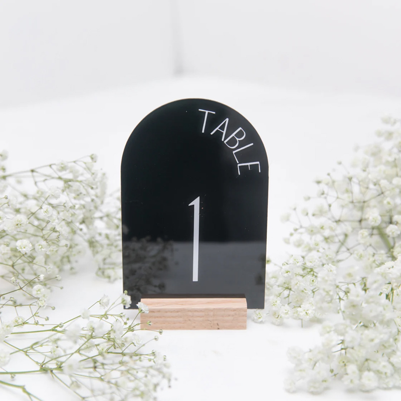 Números acrílicos personalizad - Table Number Gold avaliação e preço