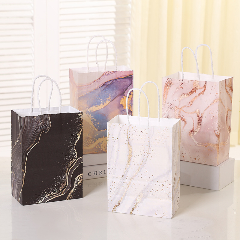 5 pçs design de mármore saco d - Wedding Supply List avaliação e preço