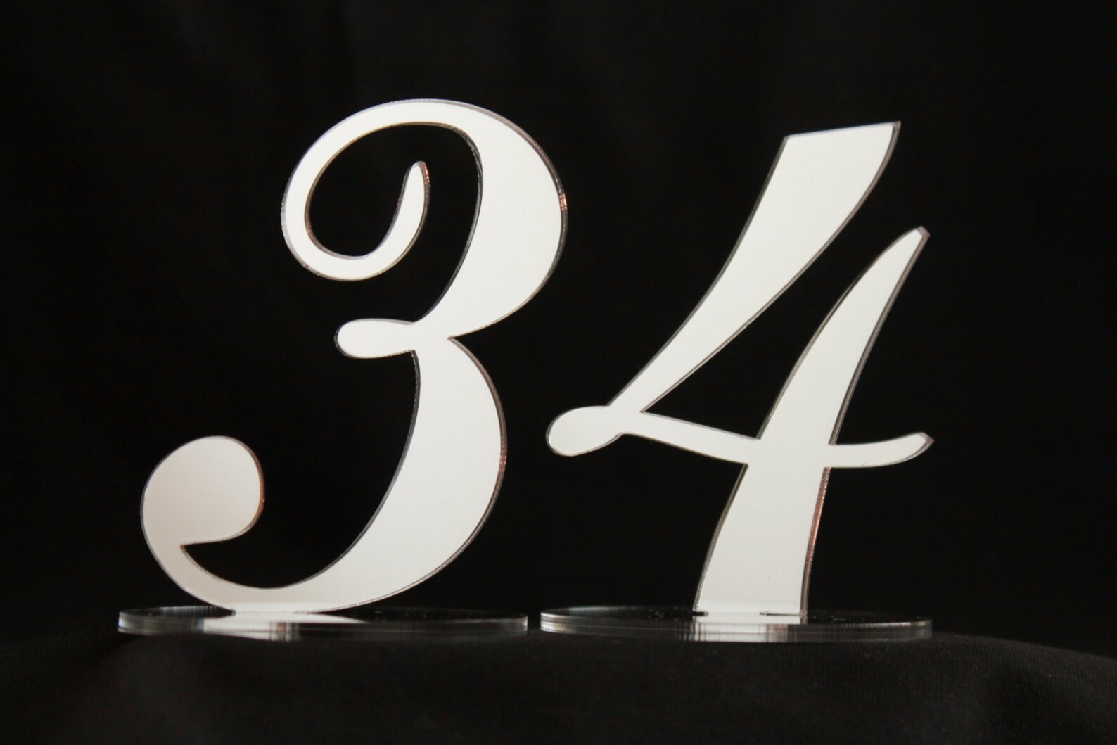 Números de Mesa de Acrílico pa - Table Number Gold avaliação e preço