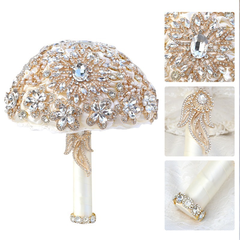 Buquê de Luxo Europeu-American - Wedding Supply Factory avaliação e preço