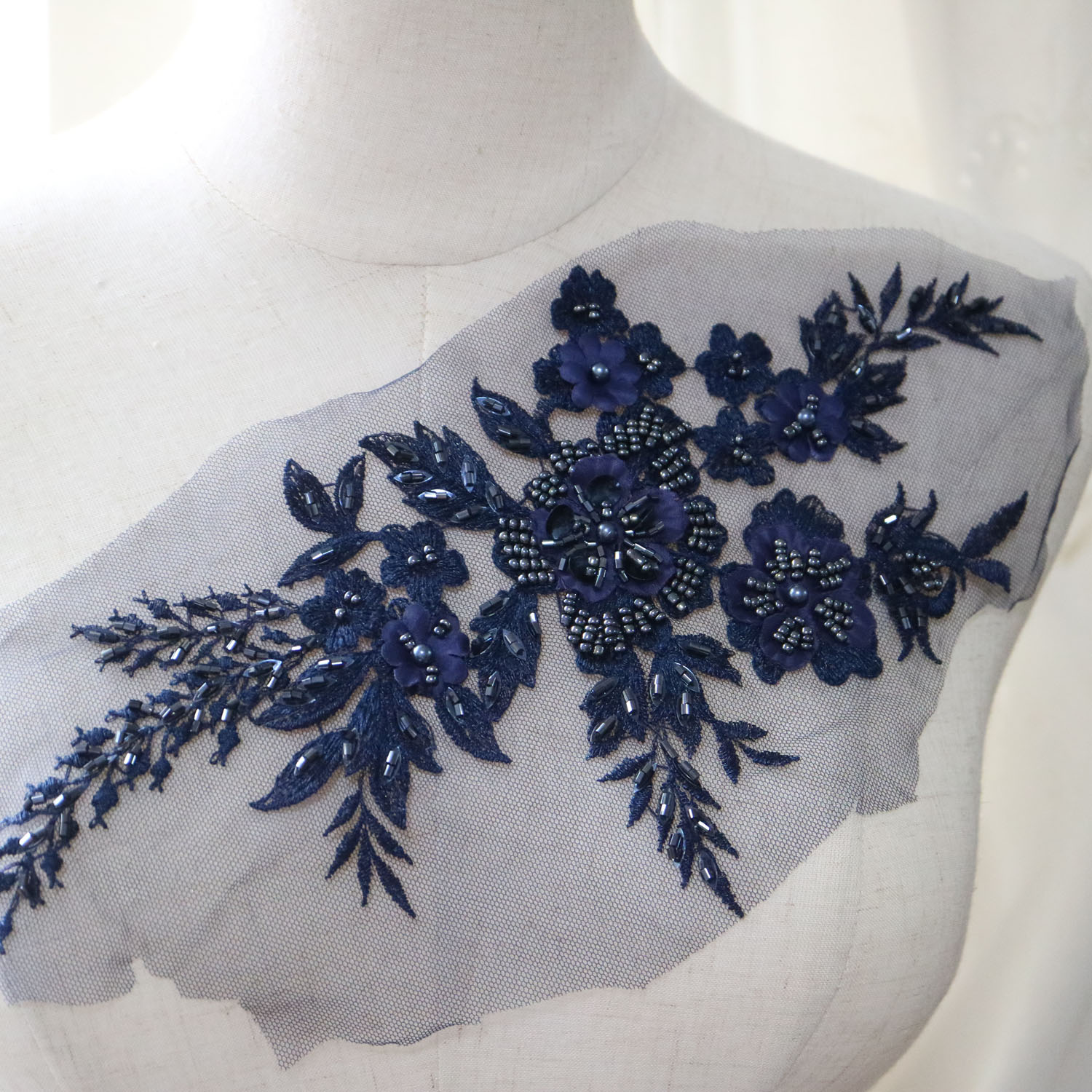 Apliques de Renda Floral Borda - Wedding Lulu avaliação e preço
