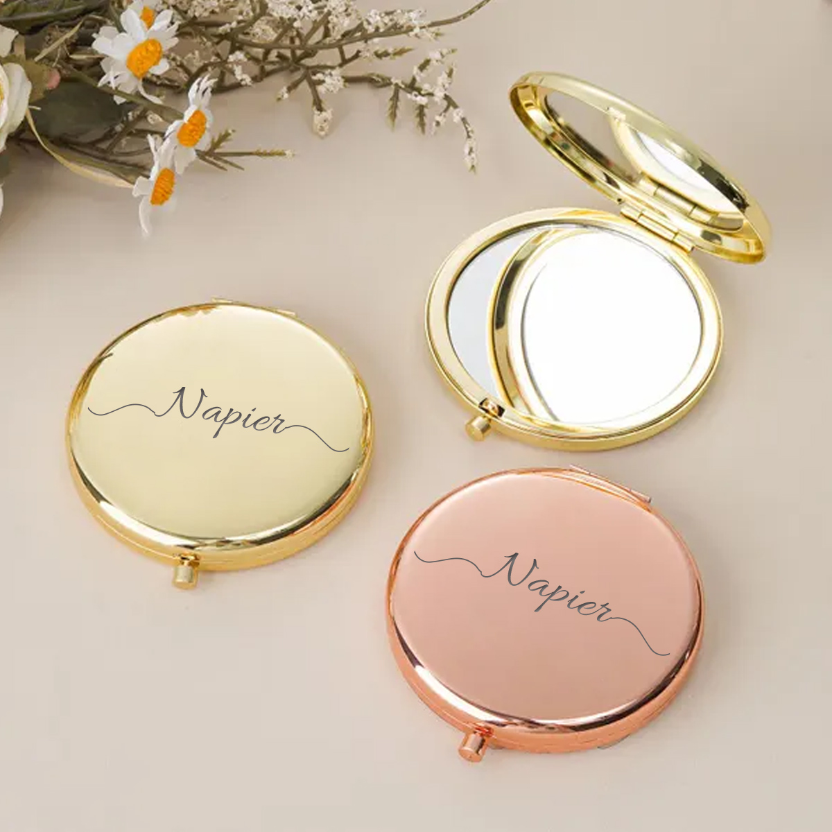 1 unidade Espelho de Bolso Dob - Wedding Souvenir avaliação e preço