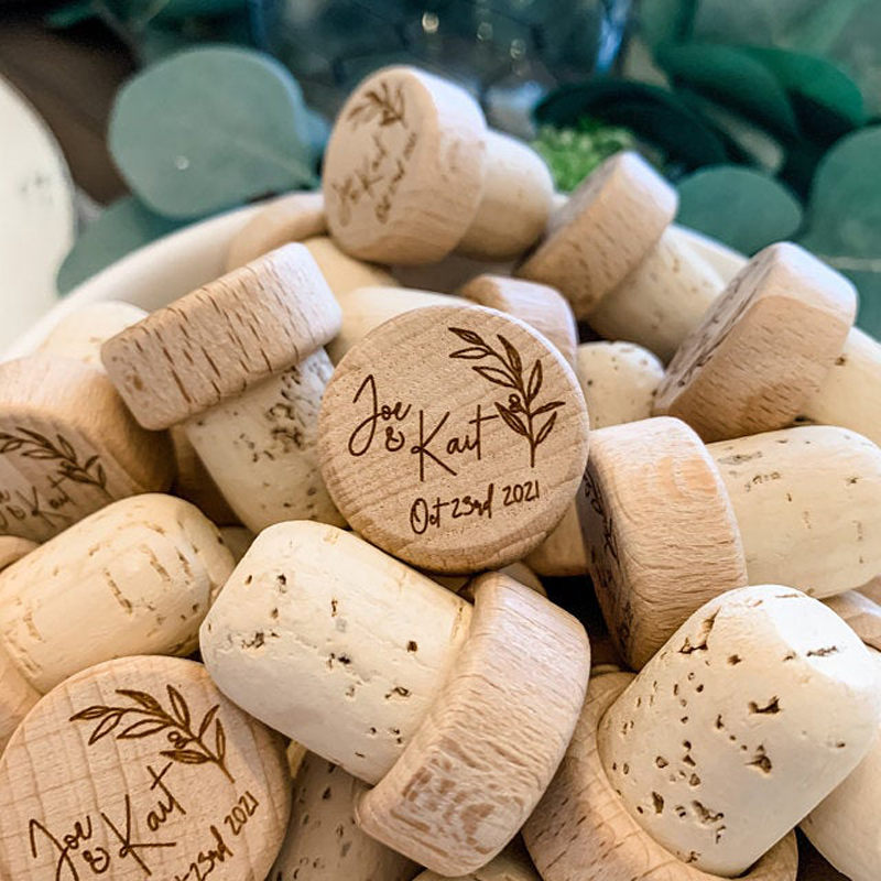 Personalizado Rolha De Vinho D - Wedding Supply List avaliação e preço