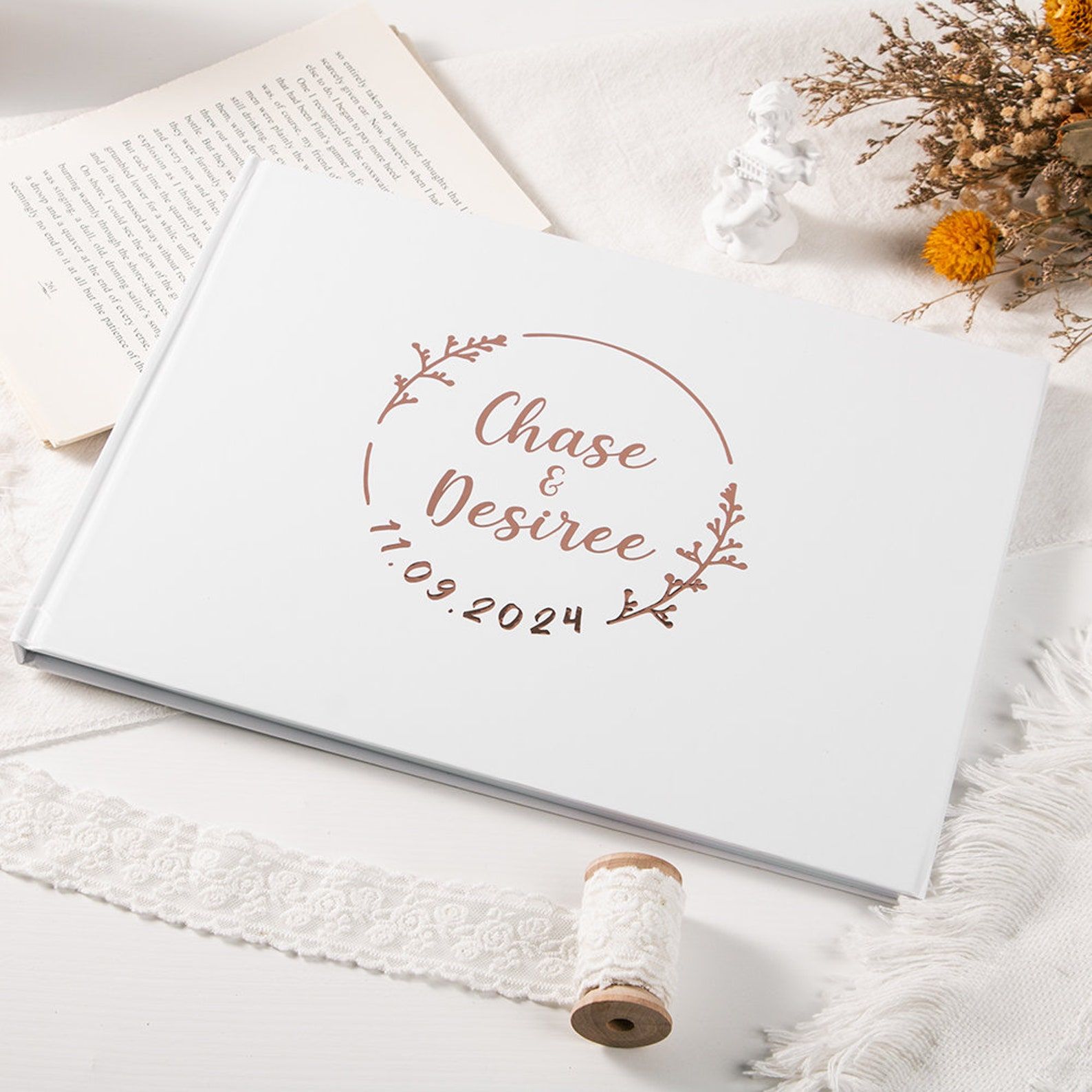 Livro de visitas personalizado - Wedding Supply List avaliação e preço